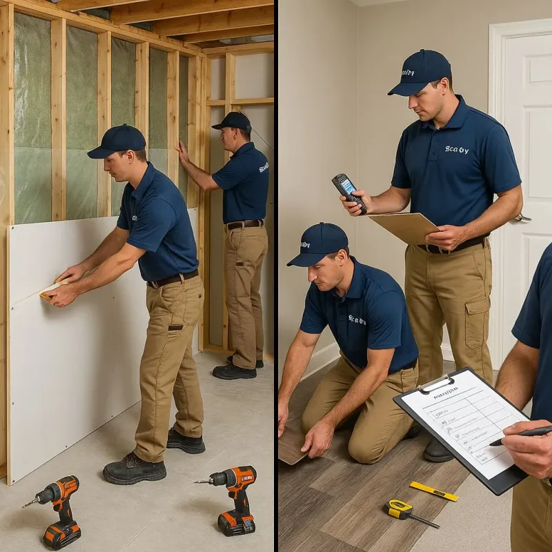 Repairs and Reconstruction process in Lawrenceville, GA